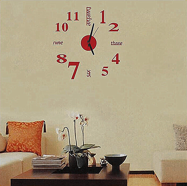 3D Mirror Clock