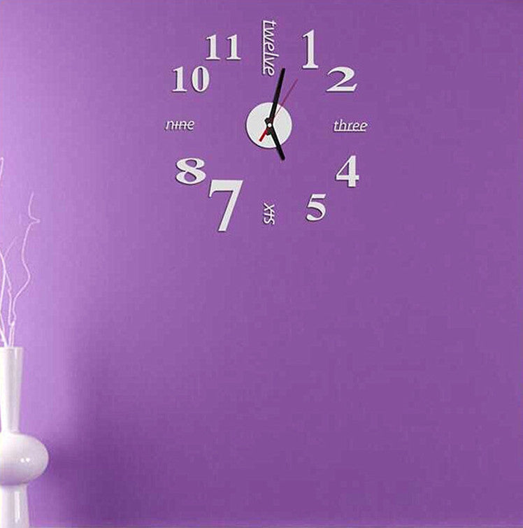 3D Mirror Clock