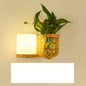 Wooden Plant Lamp